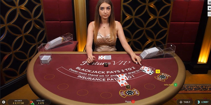 Live Dealer Blackjack